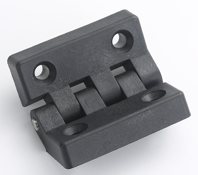 Bulk Small Mini Ball Bearing Concealed Constant Friction Torque Hinge Industrial Toolbox Black Plastic ABS Nylon Hinge