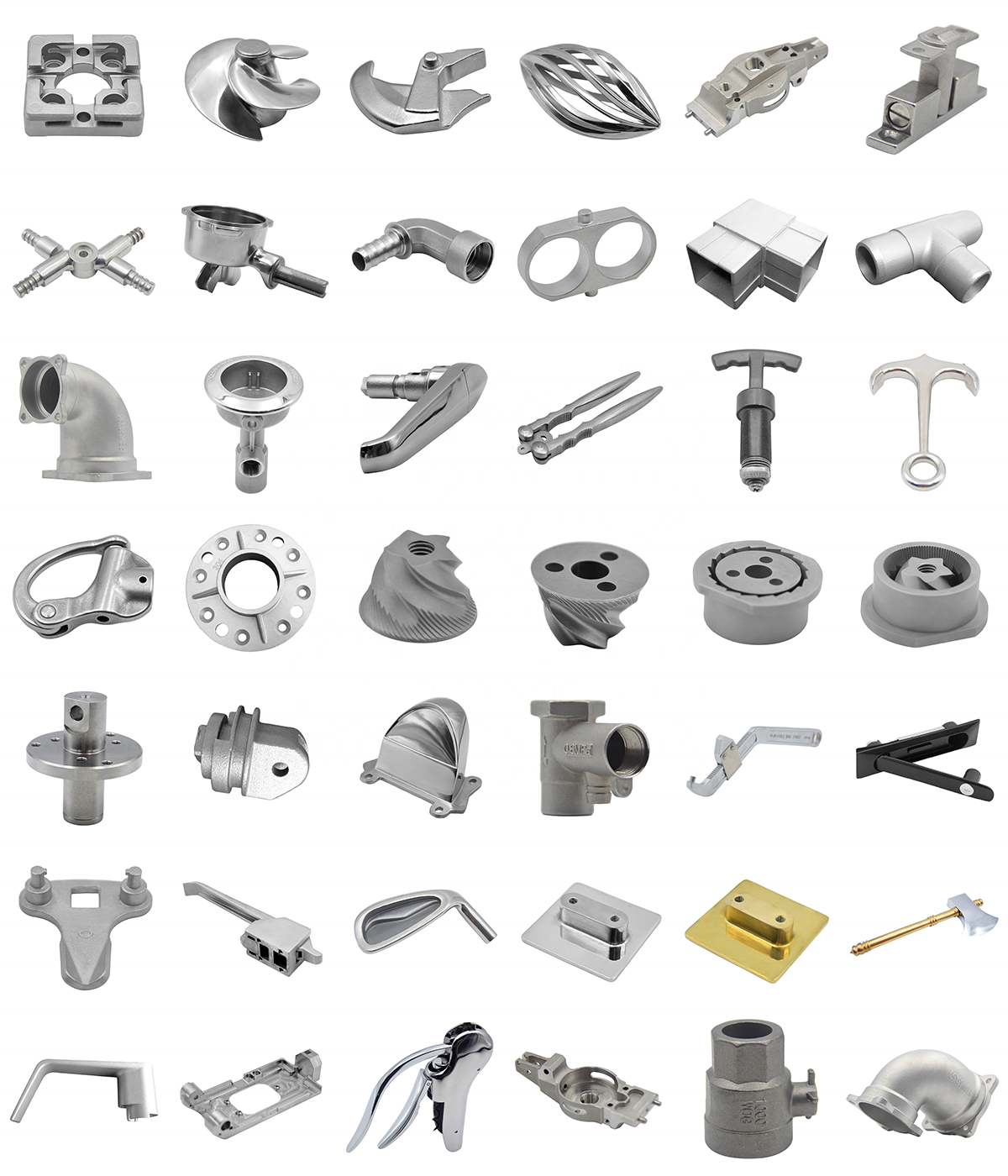 Juzhu China Customized Lost Wax Investment Casting Parts High Precision OEM Stainless Steel Aluminum Zinc Die Cast