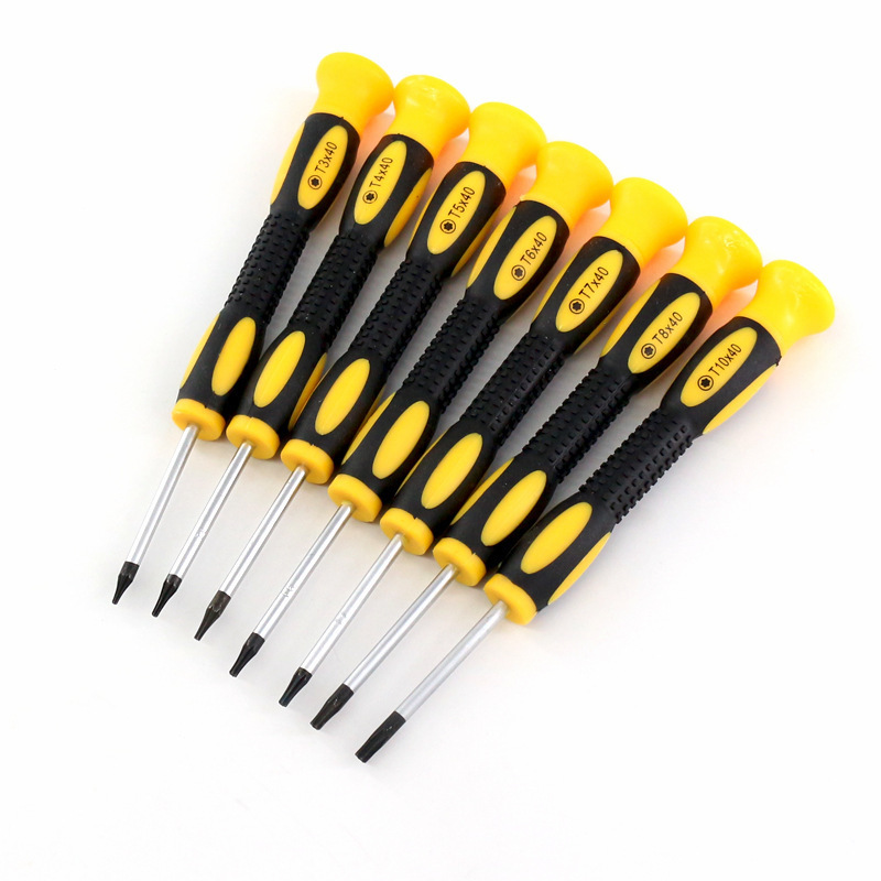 Nintendo handle removal machine repair screw batch T6 T7 T8H with hole six Corner screwdriver