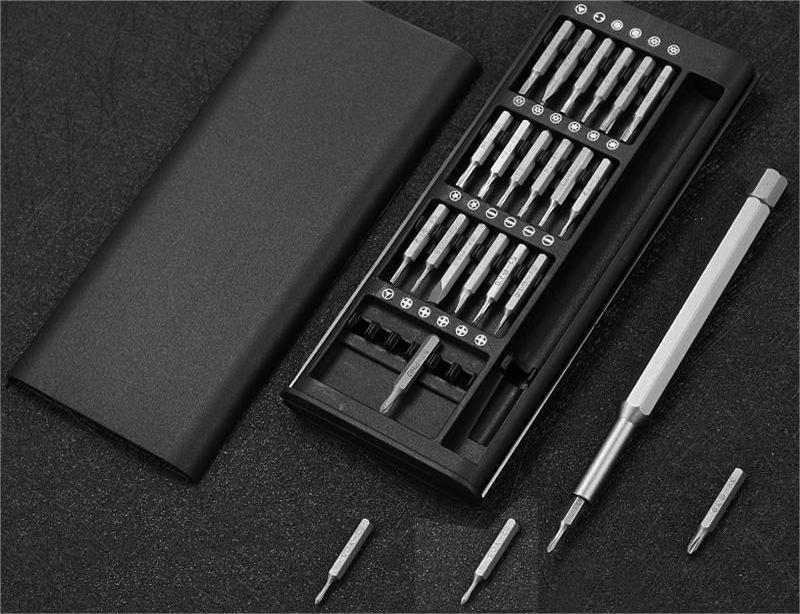 24 in 1 precision magnetic screw driver bits repair multi-set mobile phone repair and disassembly screwdriver Tool set