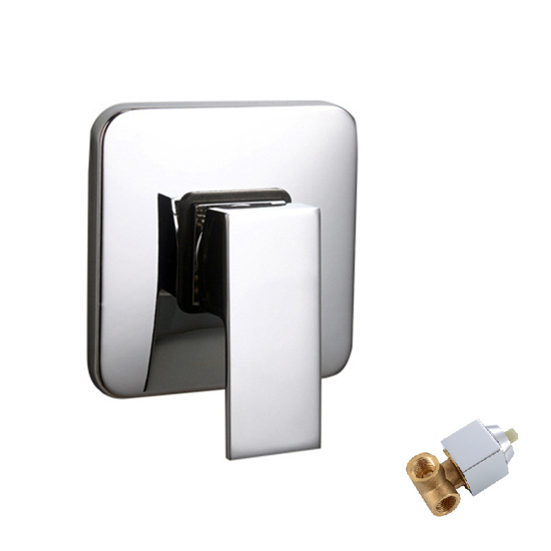 Bathroom Hot Cold Wall-mount Rough-in UPC Shower Mixer Valve and Trim Kit for Shower Mixer