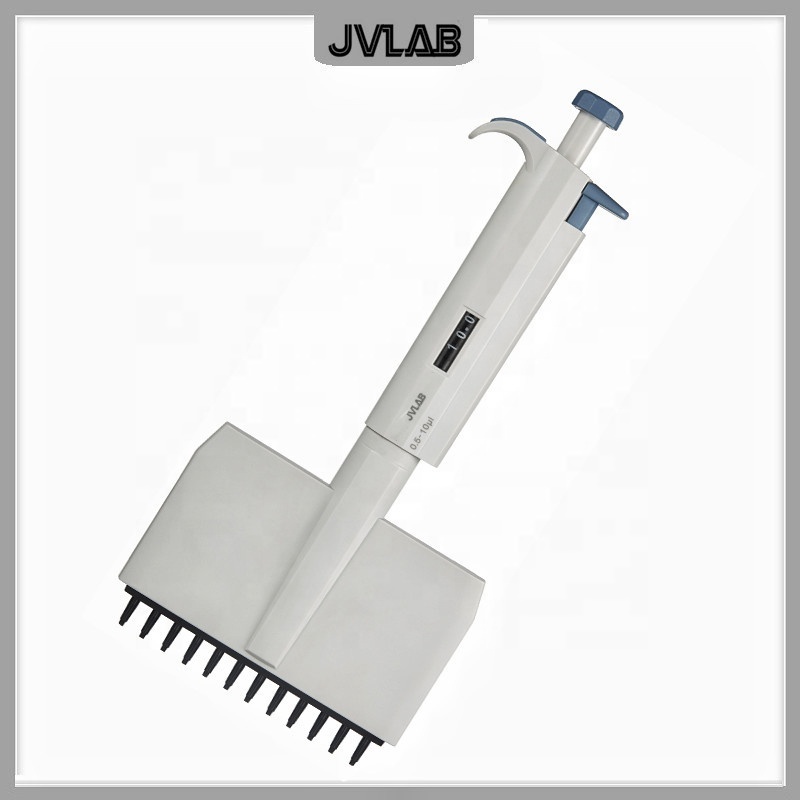 Multi-channel Pipette Eight-Channel Mechanical Adjustable Volume Pipette-TopPette Twelve-channel Pipettor Pipet 0.5~300ul OEM