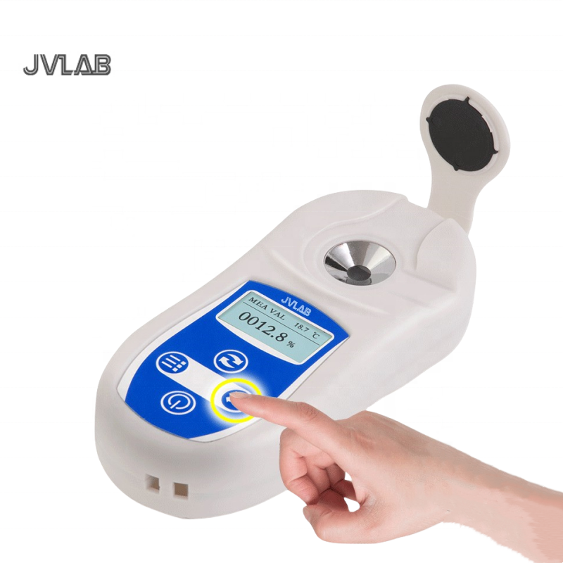 Digital Fruit Brix Meter High-precision Sugar Content Detector Honey Refractometer Range 0-90% Salinometer Alcohol Meter