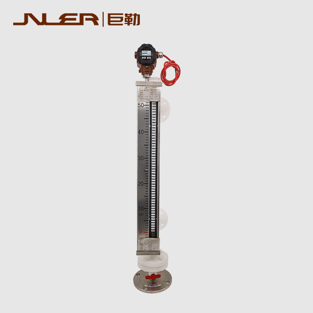 tank liquid control level transmitter sensor meter Magnetic Float Flap Level Gauge