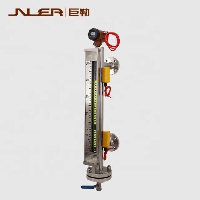 water tank float flap flip level indicator meter sensor mechanical magnetic fuel level gauge