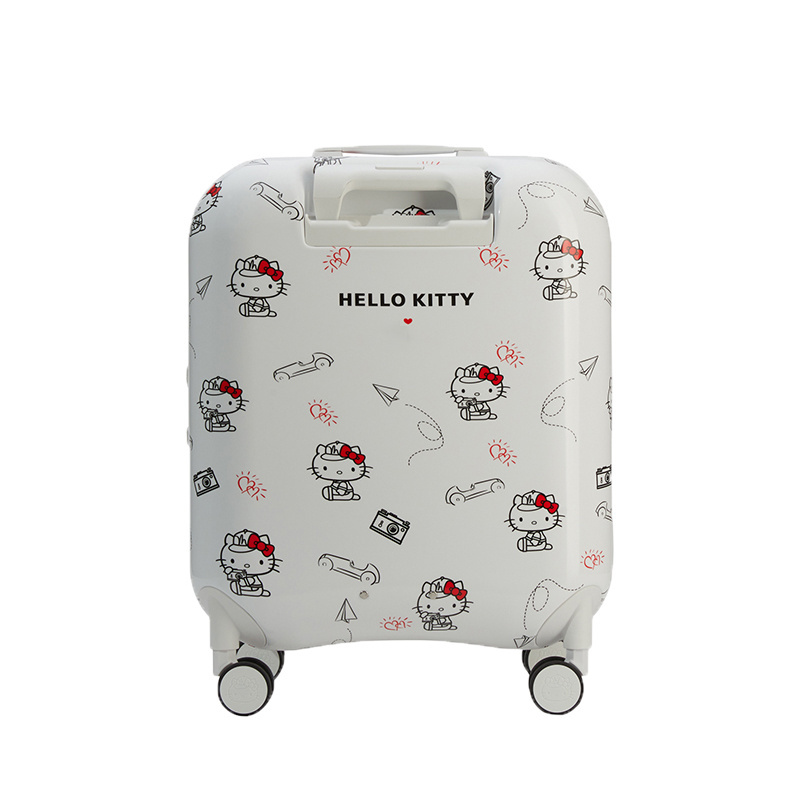 Hard Shell Cartoon Carry On Children Trolley Case Suitcase Bag Travel Carrier Luggage With Valise