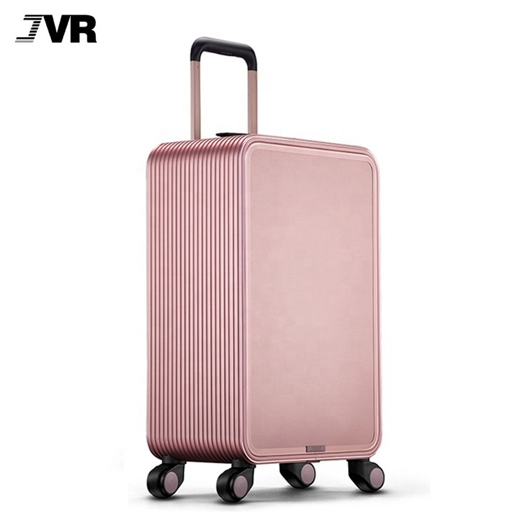 Full Aluminium Cabin  Hare Suit Case Carry On Trolley Luggage Travel Suitcase For Sale