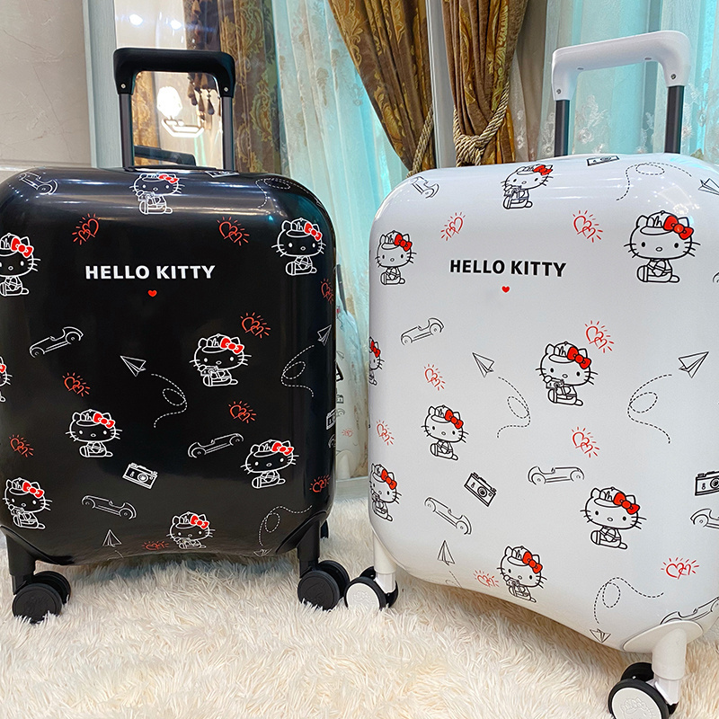 2022 JVR Cartoon Cute Suitcases Set 3 PCS Carryon Kids PC Custom Printed Luggage