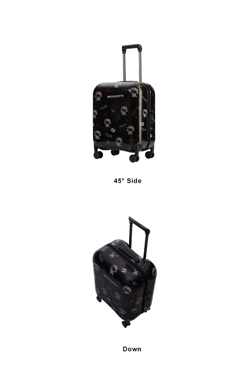 2022 JVR Cartoon Cute Suitcases Set 3 PCS Carryon Kids PC Custom Printed Luggage