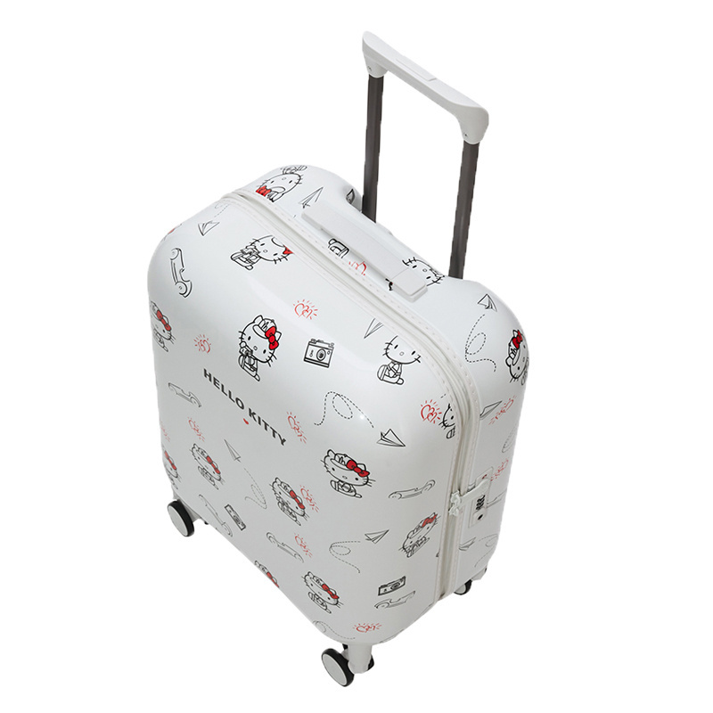 Hard Shell Cartoon Carry On Children Trolley Case Suitcase Bag Travel Carrier Luggage With Valise