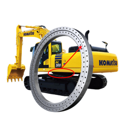 Customize Nonstandard Heavy Excavator 50Mn Large Diameter Excavator Turntable Slewing Bearing