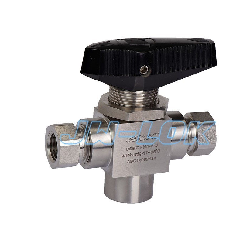 cng gas special Stainless steel 3 way ball valve