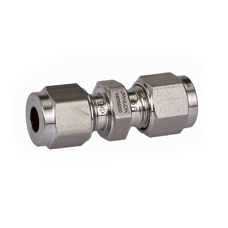 JW-LOK Compression pipe fittings 4 way cross connector