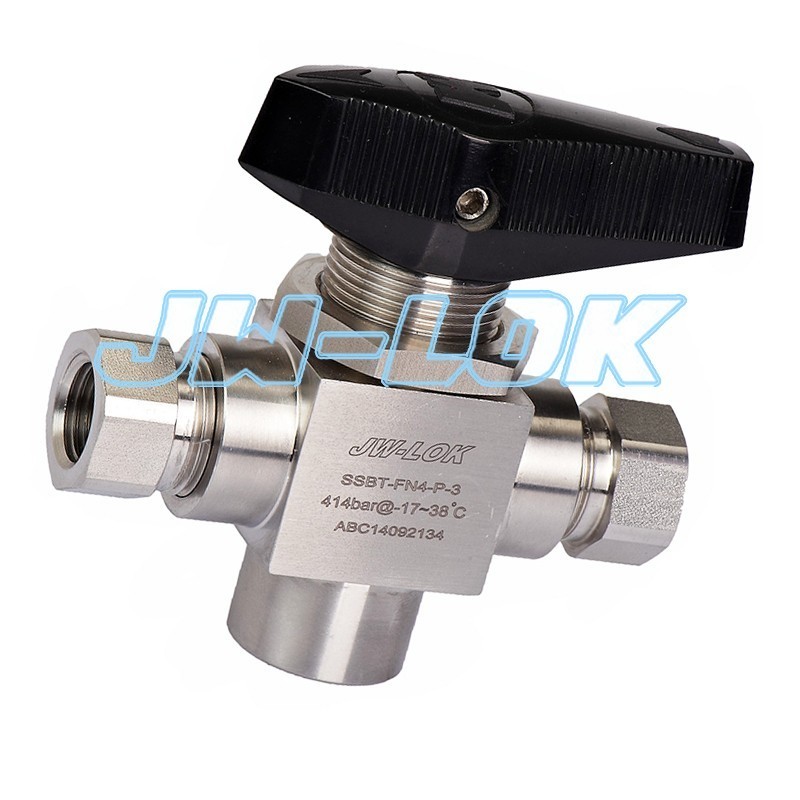 cng gas special Stainless steel 3 way ball valve