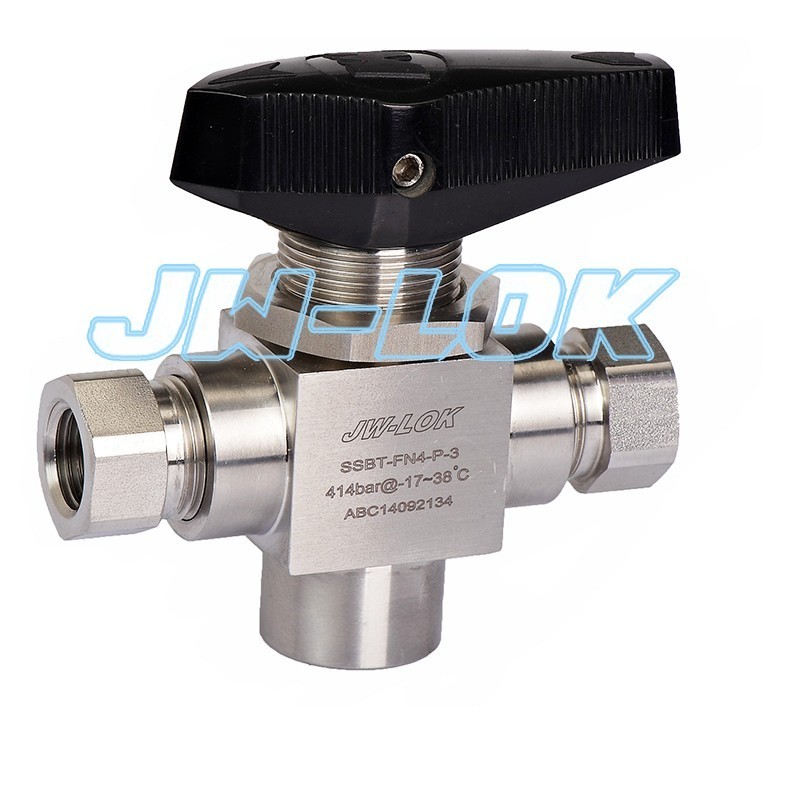 cng gas special Stainless steel 3 way ball valve