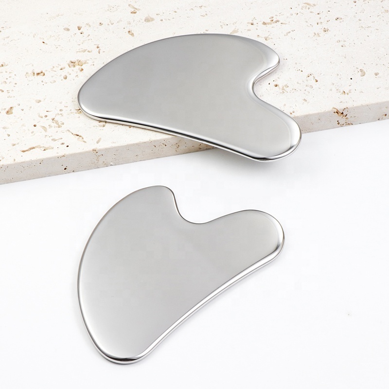 Medical Grade Stainless Steel Gua Sha Myofascial Scraping Tool Metal Guasha for Tighten Skin Care IASTM Stainless Steel Gua sha