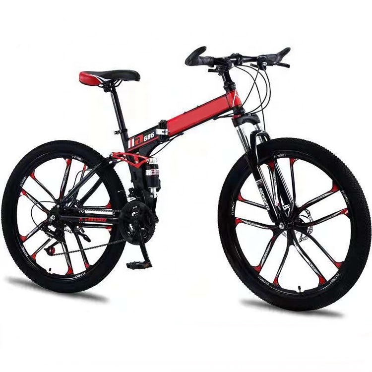 Mountain Bicycles/26 Inch Bicycle Mountain Bike High Quality Made Carbon Steel Opp Bag 20 Aluminium Alloy Bicycle Wheels 26