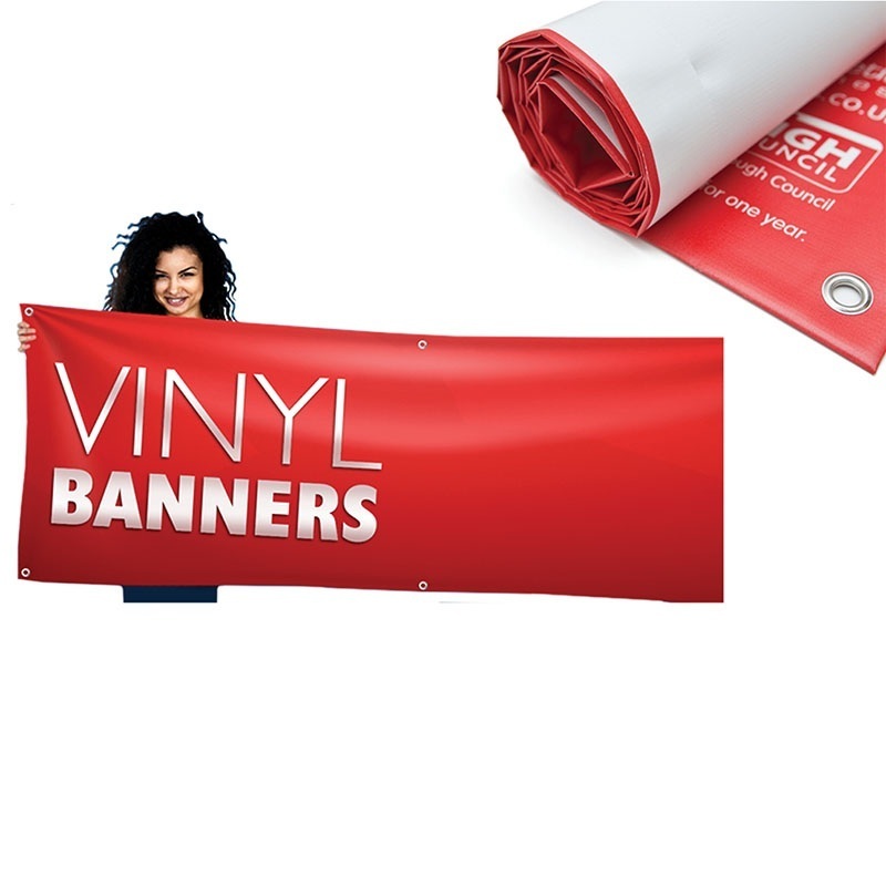 High Quality Advertising Vinyl Banner Outdoor Waterproof Custom PVC Banner Sublimation Custom Digital Banners