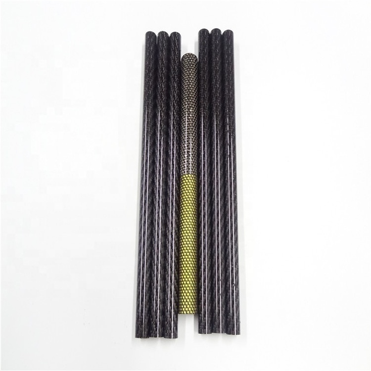 3k carbon fiber tubes, carbon fiber pipes, colored carbon fiber tubes