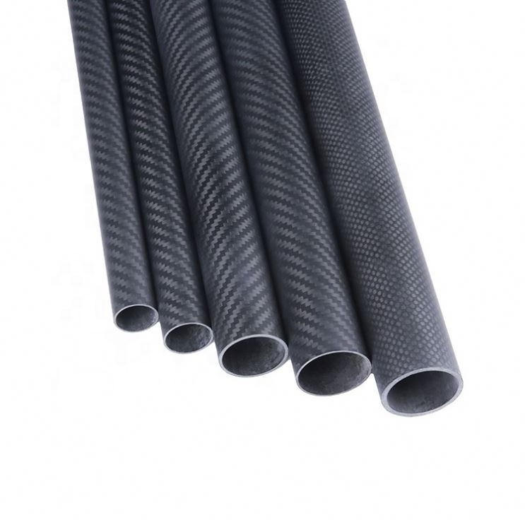 3k carbon fiber tubes, carbon fiber pipes, colored carbon fiber tubes