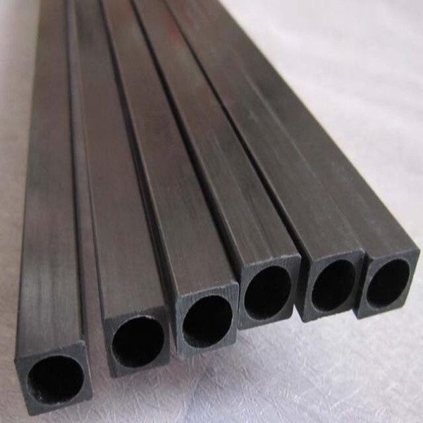 Outer Square And Inner Square/ Inner  Round Hollow Carbon Fiber Square Tube Factory