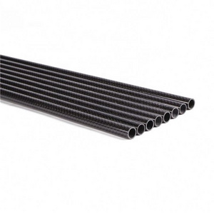 Top quality 3K twill matte full carbon fiber tube, carbon fiber tube price carbon