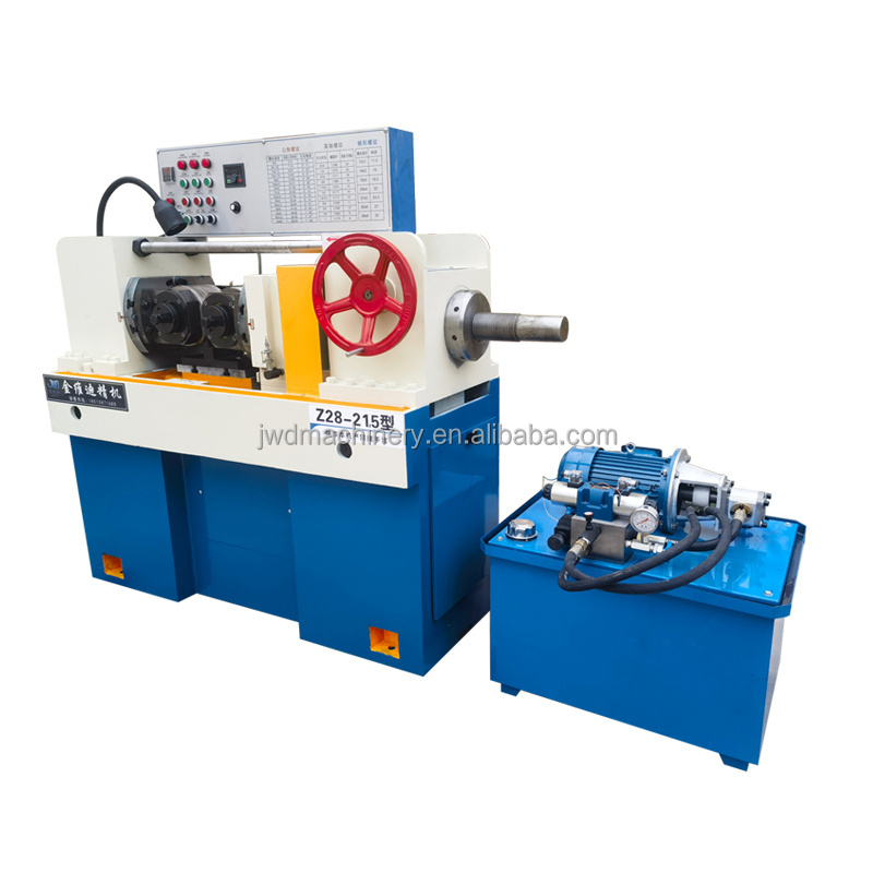 Factory Automatic 4-50mm Round Bar Screw Rib Metal Rebar Rod Threading Machine Customized Automatic Feeding And Rolling Machine