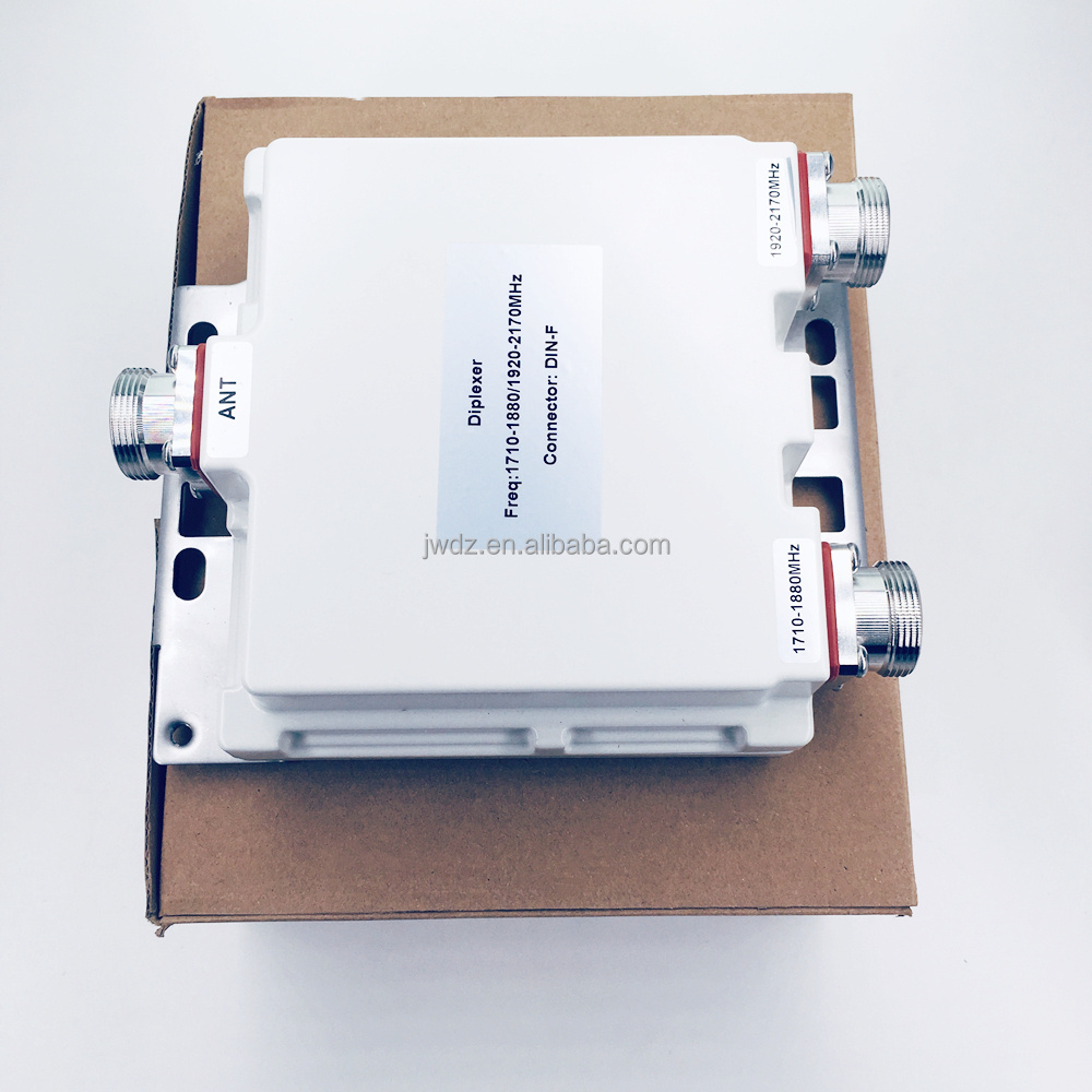 1710-2170MHz/1800-2100Mhz DIN Female RF Passive Diplexer Combiner