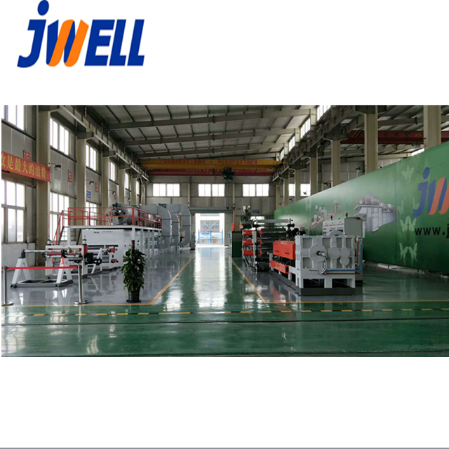 JWELL-2020 hot selling plastic mat making machine/epe foam sheet production line/Muliti-function XPE yoga mat making machine