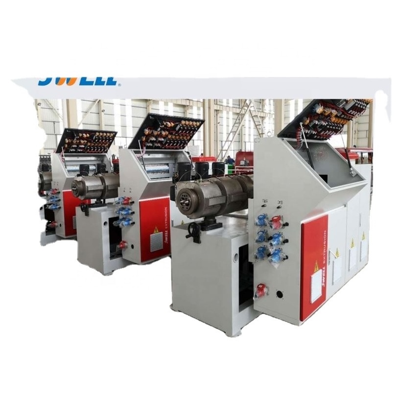 JWELL-Wood Plastic Composite WPC Products Production Machine PE/PP/PVC Recycled Plastic Material Wpc Wall Panel Extrusion Line