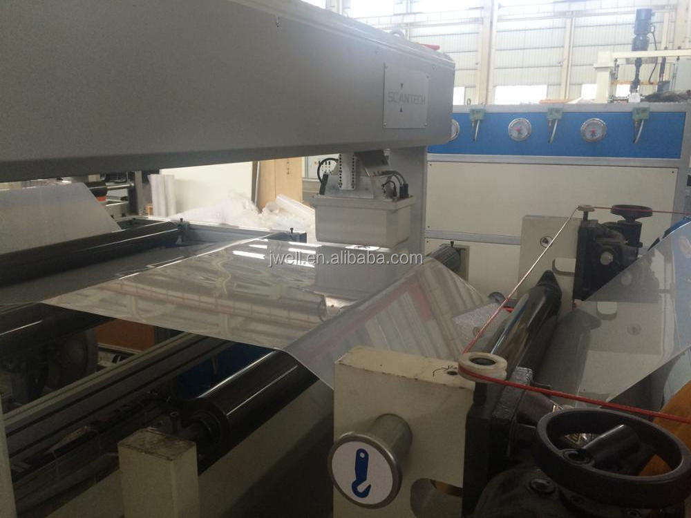 JWELL - ABS/PMMA/HIPS suitcase luggage board plate sheet extrusion line/making machine