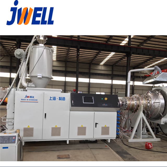 JWELL - PE PP PVC Extruder Double Wall Corrugated Pipe Production Line