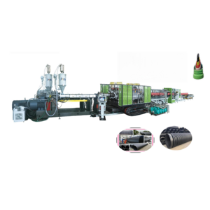 Hot Selling PE PP Double Wall Corrugated Pipe Making Machine / HDPE Double Wall Corrugated Pipe Production Line