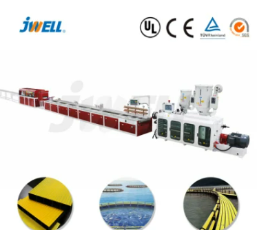 PE Plastic Ocean Marine Pedal Fishing Raft Profile Recycling Agricultural Making Extrusion Machine for Using in The Sea, Rivers,