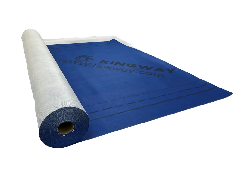 2024 kingway Strong pvc breathable waterproofing roof membrane for roofs