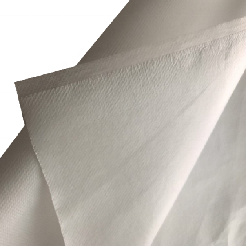 65gsm White   PE micro-porous breathable  film laminated PP non-woven fabric