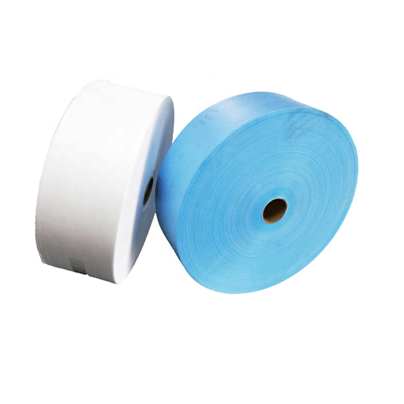 65gsm White   PE micro-porous breathable  film laminated PP non-woven fabric