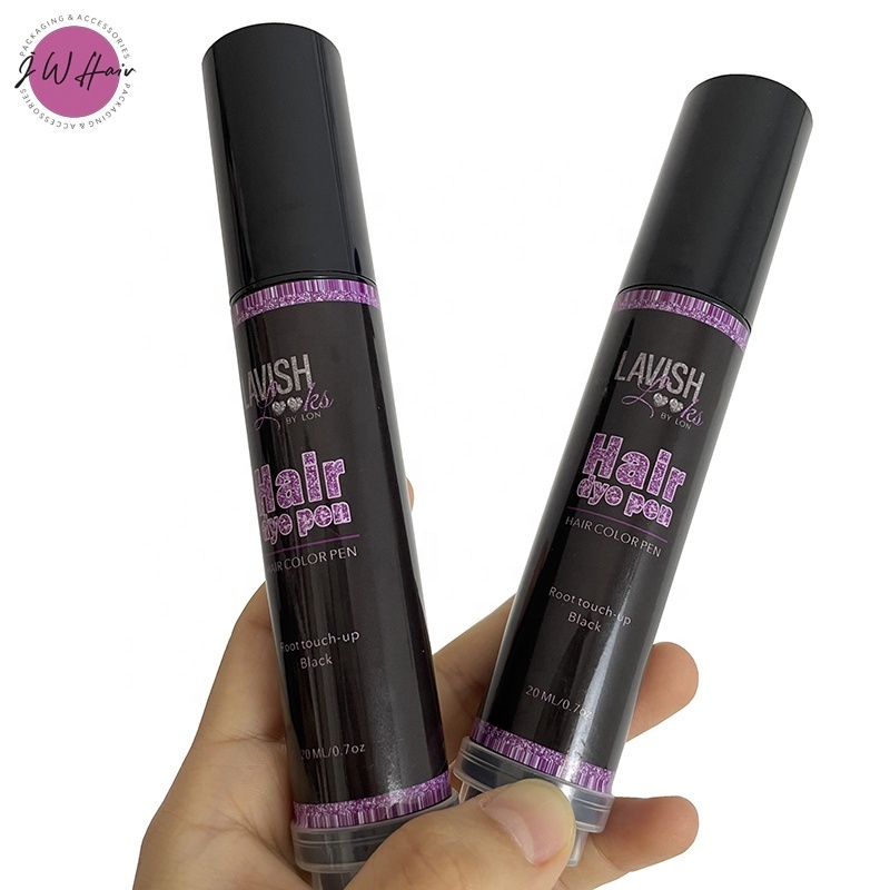 Professional Hair Color Stick Custom Private Label Touch Up Root Dye Pen For Grey Hair