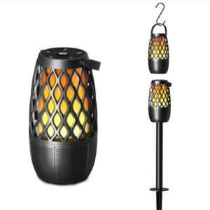 L12 Fashion Party Garden Portable Audio Player LED Flame light Wireless Bluetooths Lantern Speaker