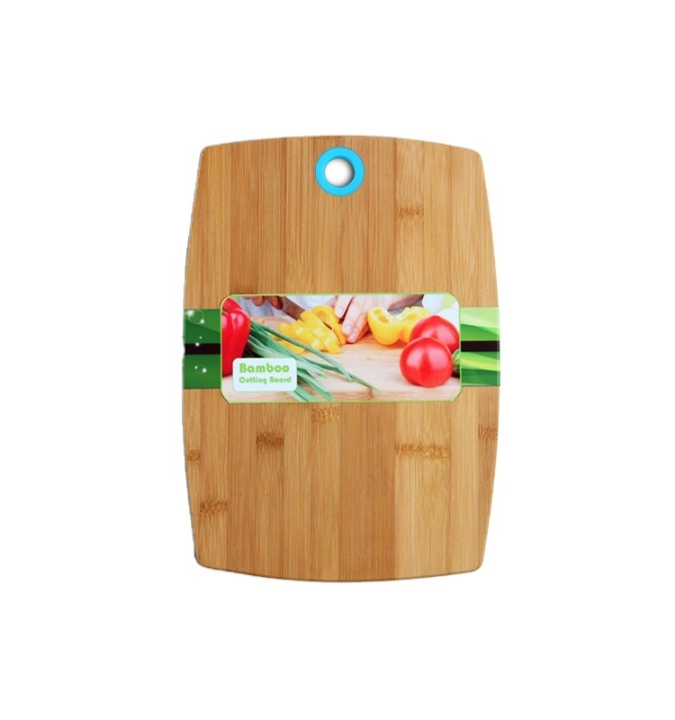 JOYWAVE New product best organic bamboo cutting chopping board blocks with silicone