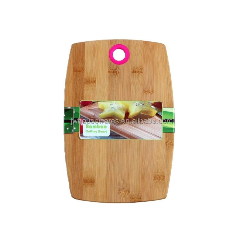 JOYWAVE New product best organic bamboo cutting chopping board blocks with silicone