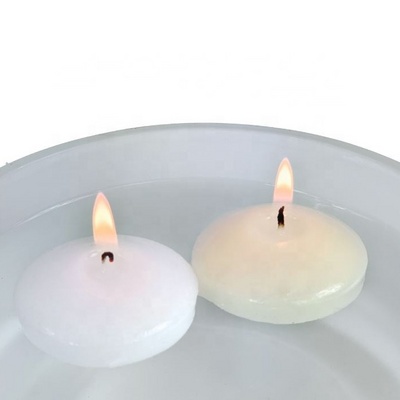 Junda floating pool candles floating iceberg candle 10 hours floating candles 3 inch