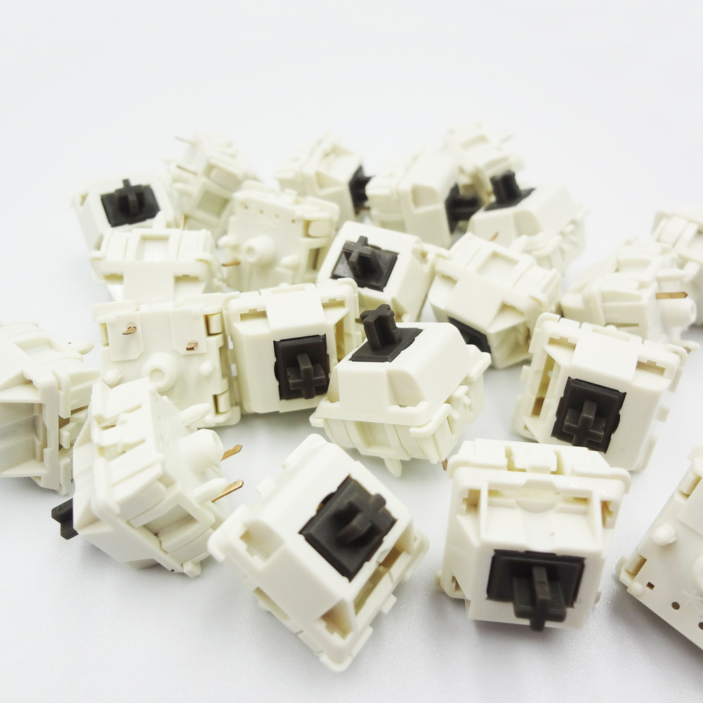 JWICK Heavy Tactility Switch with Creamy Housing Koala Stem JWK Large Tactile T1 Holy Panda Switches for Mechanical Keyboard