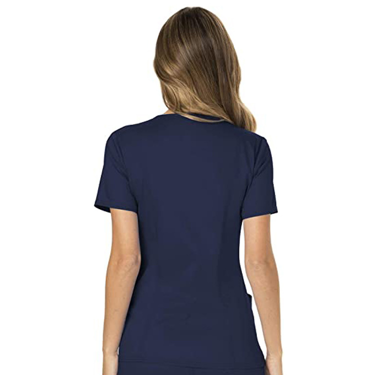 New Style Wholesale Custom Medical Navy Scrubs Pants Uniforms Sets Fit Jogger Hospital Uniforms Female Nursing Scrub Sets