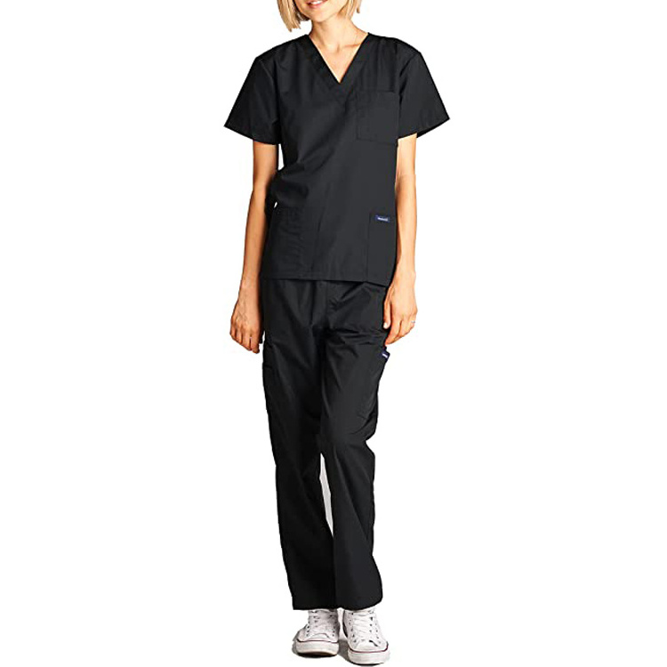 Cheap Hospital Medical Scrubs Uniforms Jumpsuit Wholesale Spandex And Rayon Short Sleeve Medical Uniforms Nursing Scrubs Sets