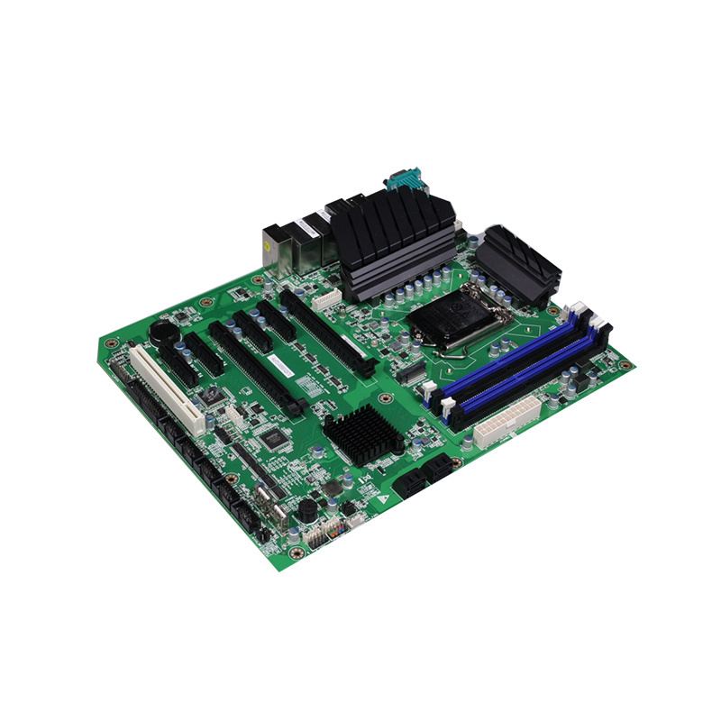 JWIPC W580/Q570 14USB 2GbE 6COM 22 Gigabit Ethernet Port 4SATA Dual GPU Cards LGA1200 Xeon  ATX Industrial Motherboard