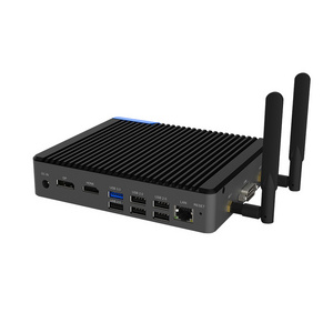 Mini Box PC 4GB 64GB 128GB ram COM Intel Elkhart Lake J6412 CPU Embedded small computer 12V industrial Fanless mini PC