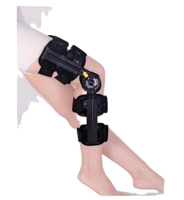 Knee brace for osteoarthritis/Knee brace for OA/Adjustable Knee Immobilizer with side Stabilizers of locking dials