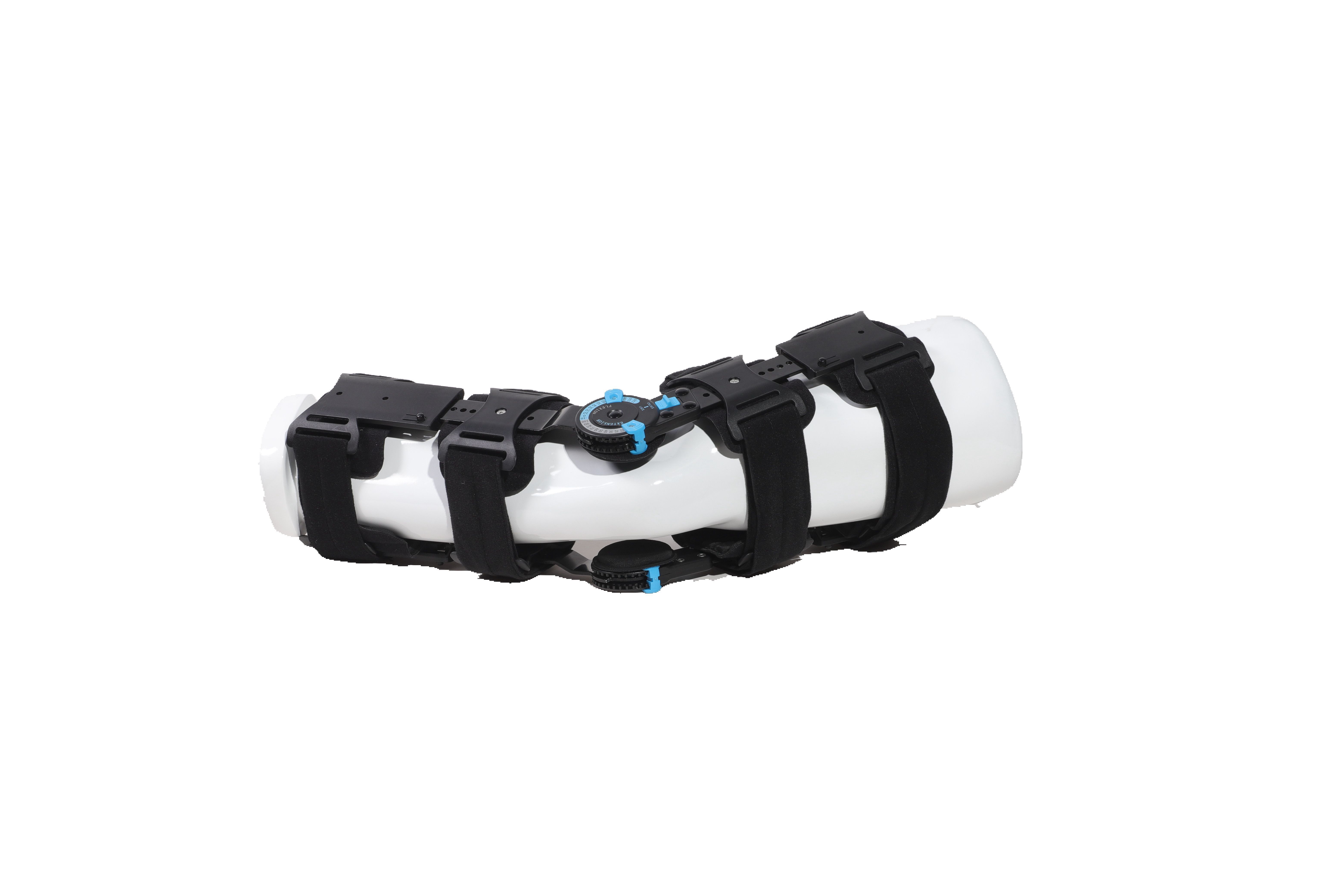 Knee brace for osteoarthritis Adjustable Knee Immobilizer with side Stabilizers of locking dials