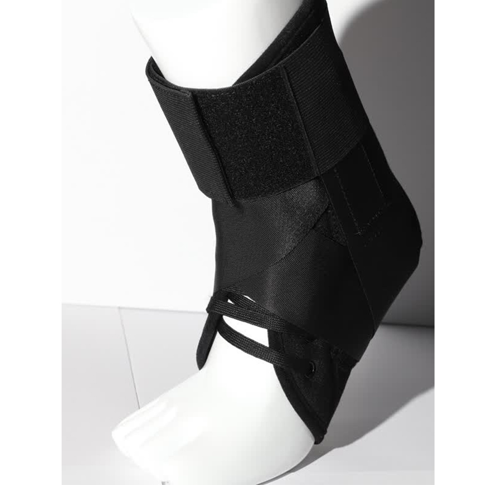 Adjustable Lace Up Protector ankle foot support orthosis brace for sprains Orthopedic ankle brace wraps